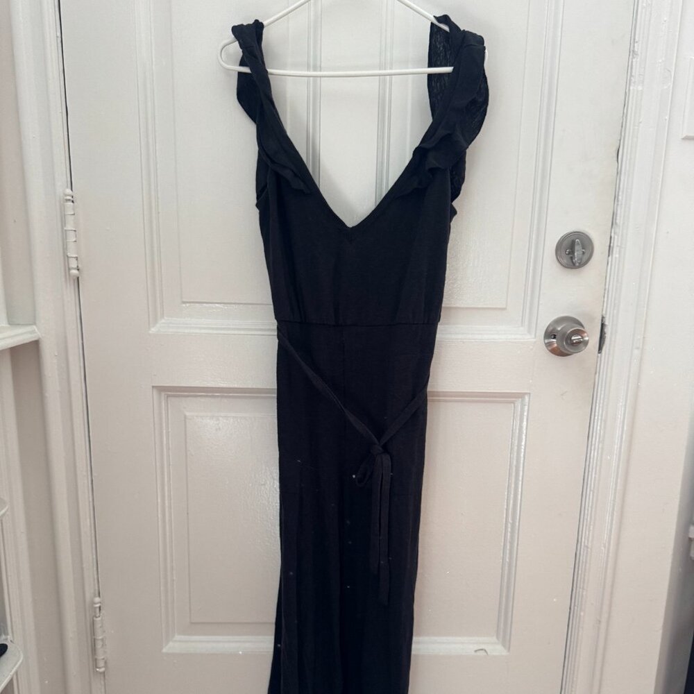 Free People Beach Black Jumpsuit Size Small